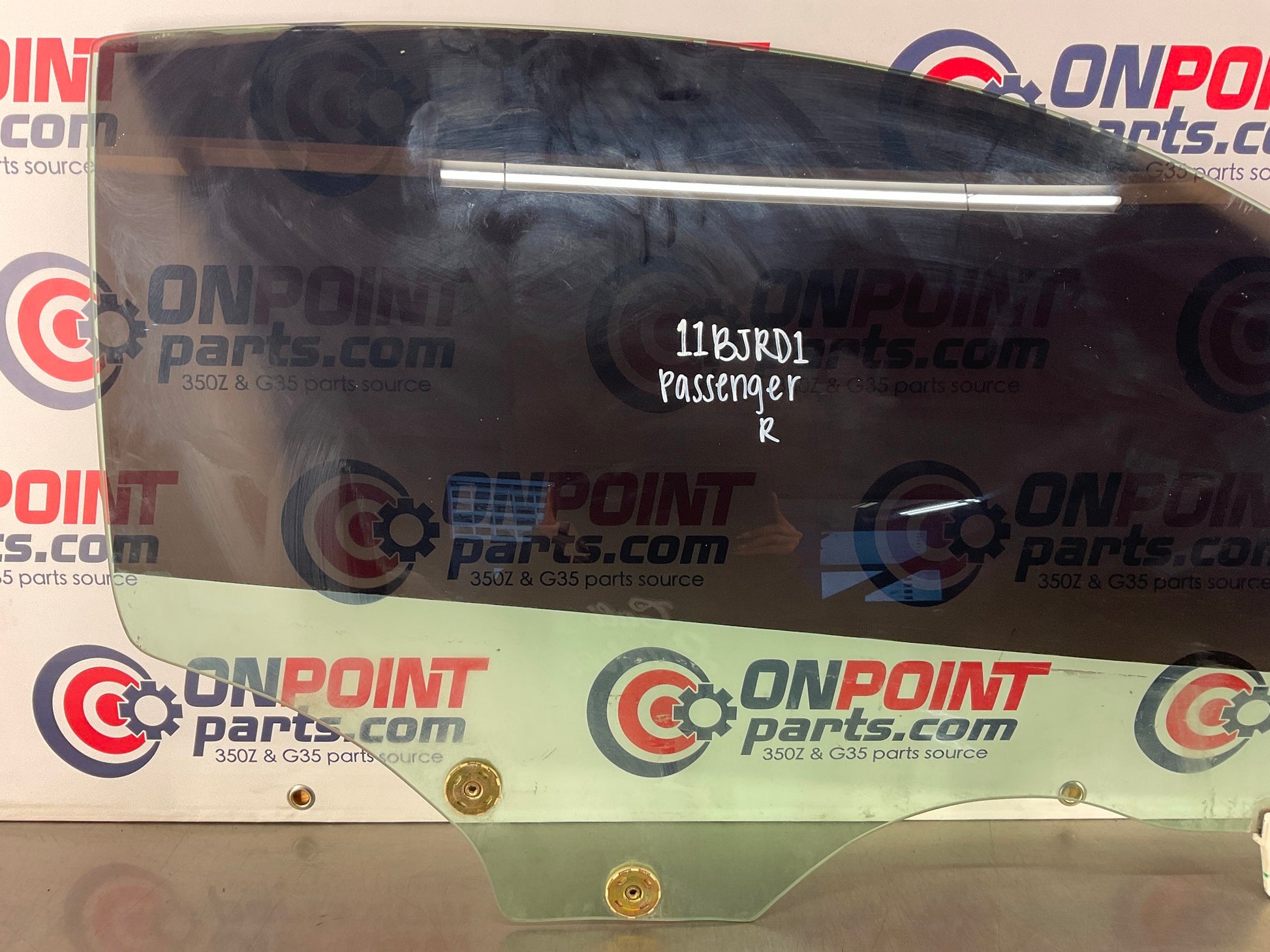 2003 Infiniti G35 Passenger Right Door Tinted Window Glass OEM 11BJRD1 - On Point Parts Inc