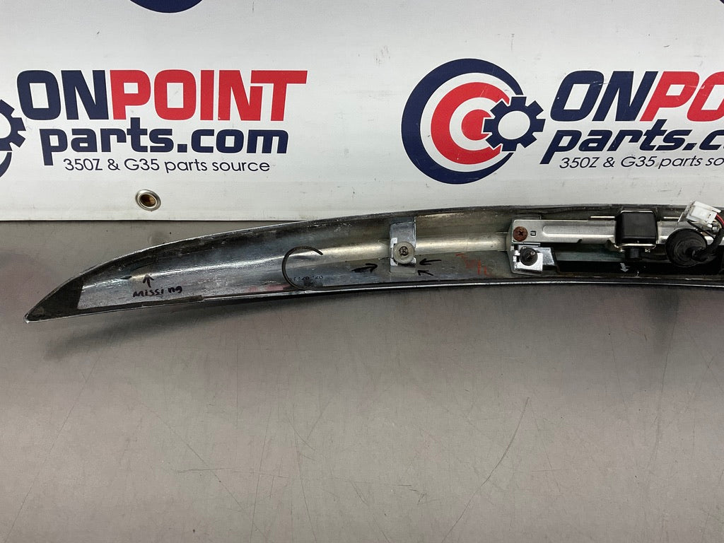 2008 Infiniti G37 Coupe Trunk Spoiler Wing with Back Up Camera 84810 OEM 21BAXD2 - On Point Parts Inc