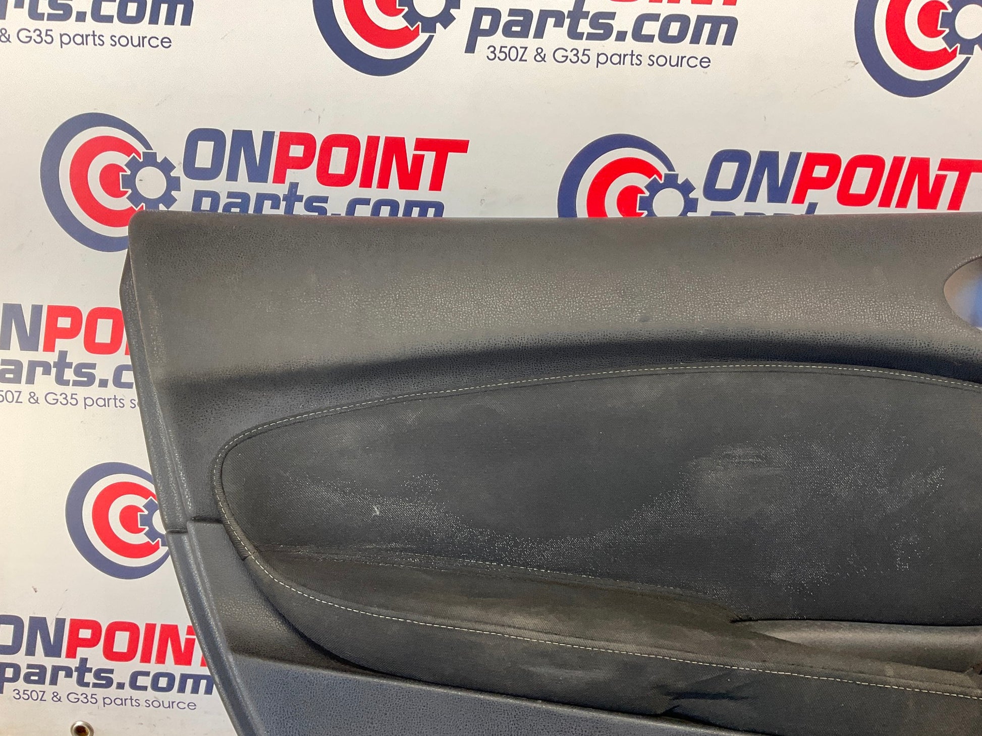 2012 Nissan 370Z Driver Left Interior Door Panel Trim 80901 OEM 24BDME8 - On Point Parts Inc