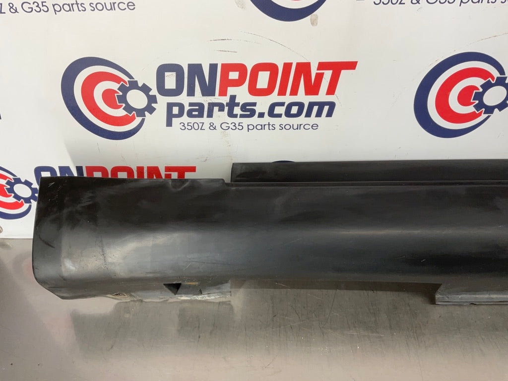 2004 Infiniti G35 Sedan Driver Left Rocker Panel Side Skirt OEM 15BE4E5 - On Point Parts Inc