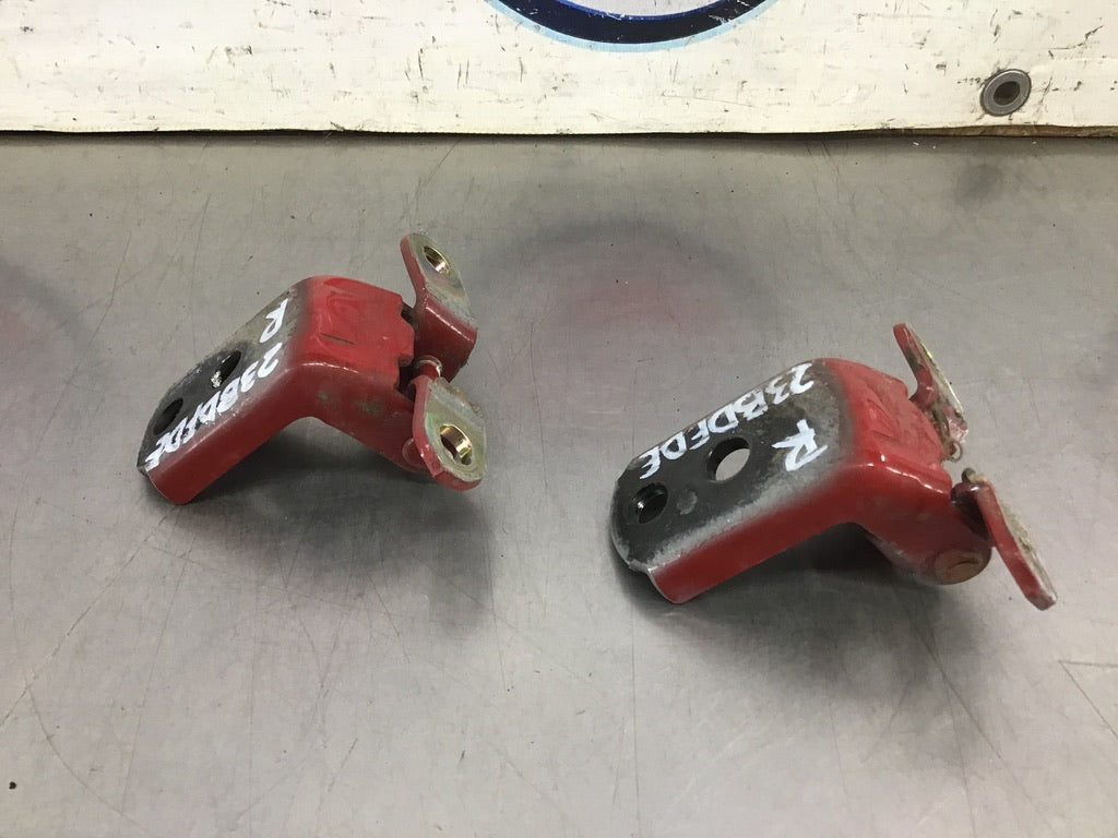 2007 Infiniti G35 Passenger Right Door Hinges OEM 23BDFDE - On Point Parts Inc