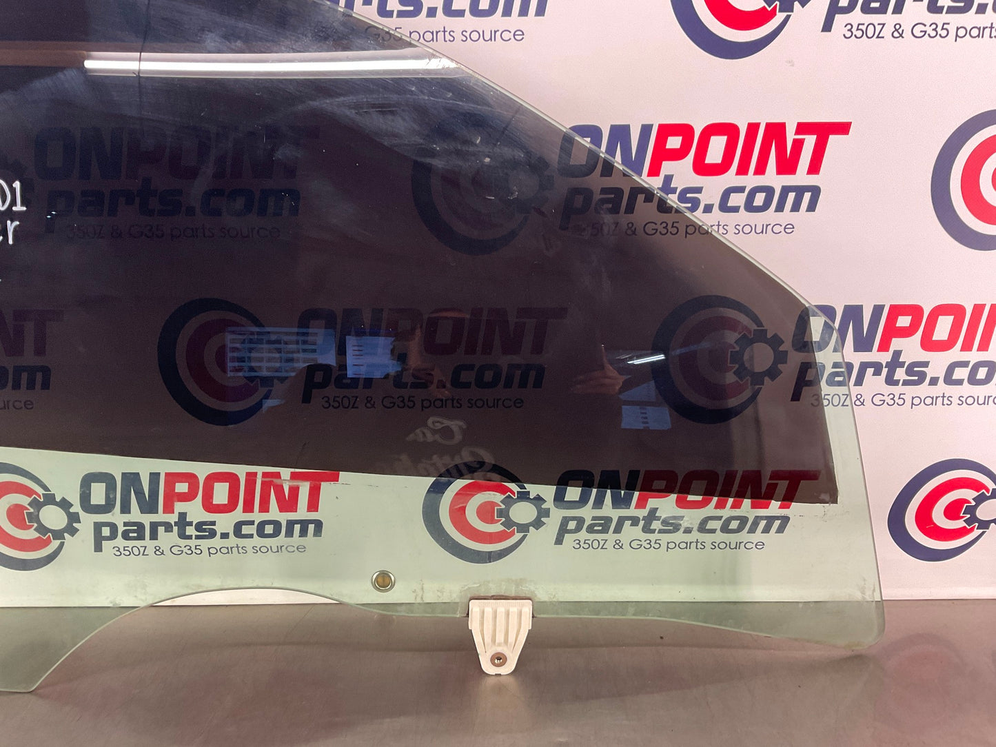 2003 Infiniti G35 Passenger Right Door Tinted Window Glass OEM 11BJRD1 - On Point Parts Inc