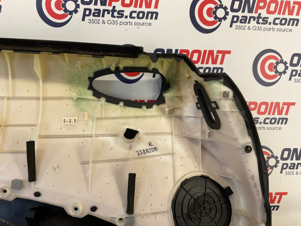 2006 Nissan 350Z Passenger Right Door Panel 80900 OEM 21BBJD8 - On Point Parts Inc