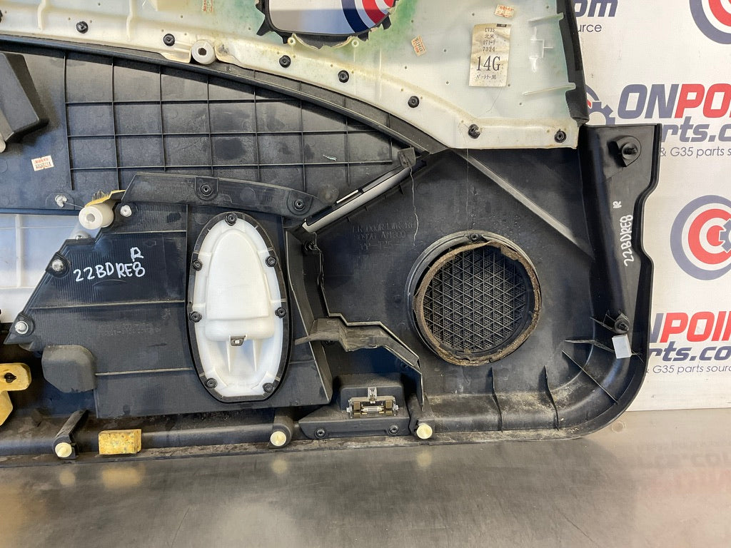 2003 Infiniti G35 Passenger Right Interior Door Panel 80900 OEM 22BDRE8 - On Point Parts Inc