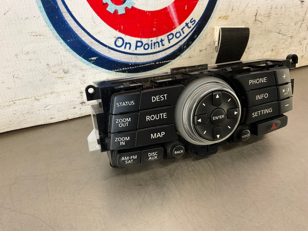 2008 Infiniti G37 Navigation Audio Switch Assembly OEM 13BI0DC - On Point Parts Inc