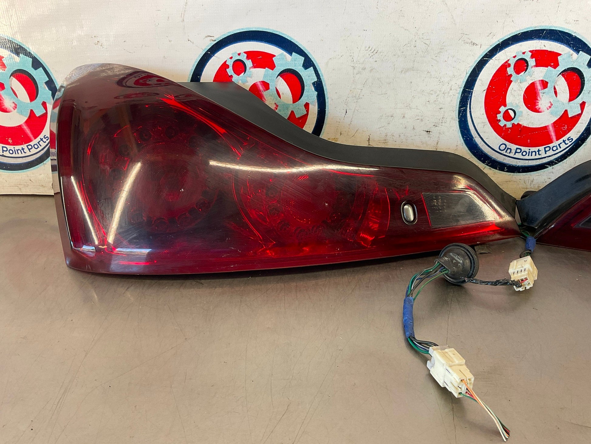 2008 Infiniti G37 Coupe Tinted Tail Lights OEM 13BI0D2 - On Point Parts Inc