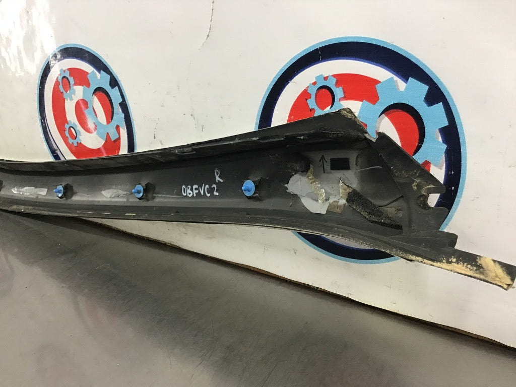 2005 Infiniti G35 Passenger Right Exterior A Pillar Trim OEM 0BFVC2 - On Point Parts Inc