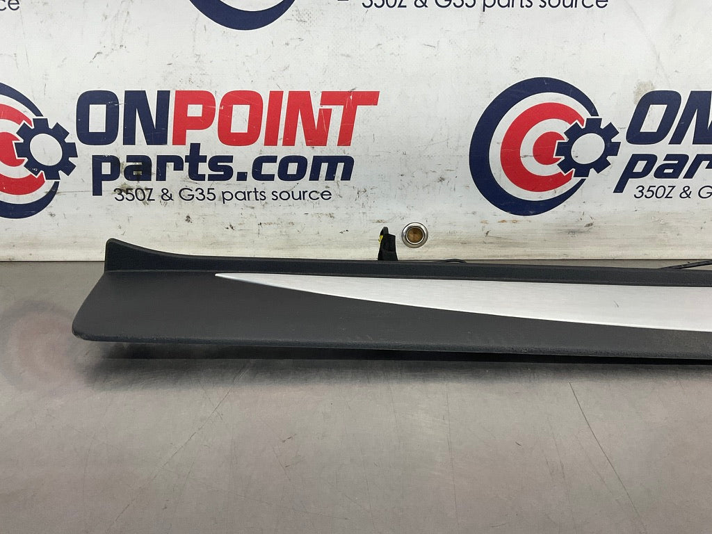 2016 Nissan 370Z Driver Left Illuminated Door Threshold Kick Plate OEM 11BB9D7 - On Point Parts Inc