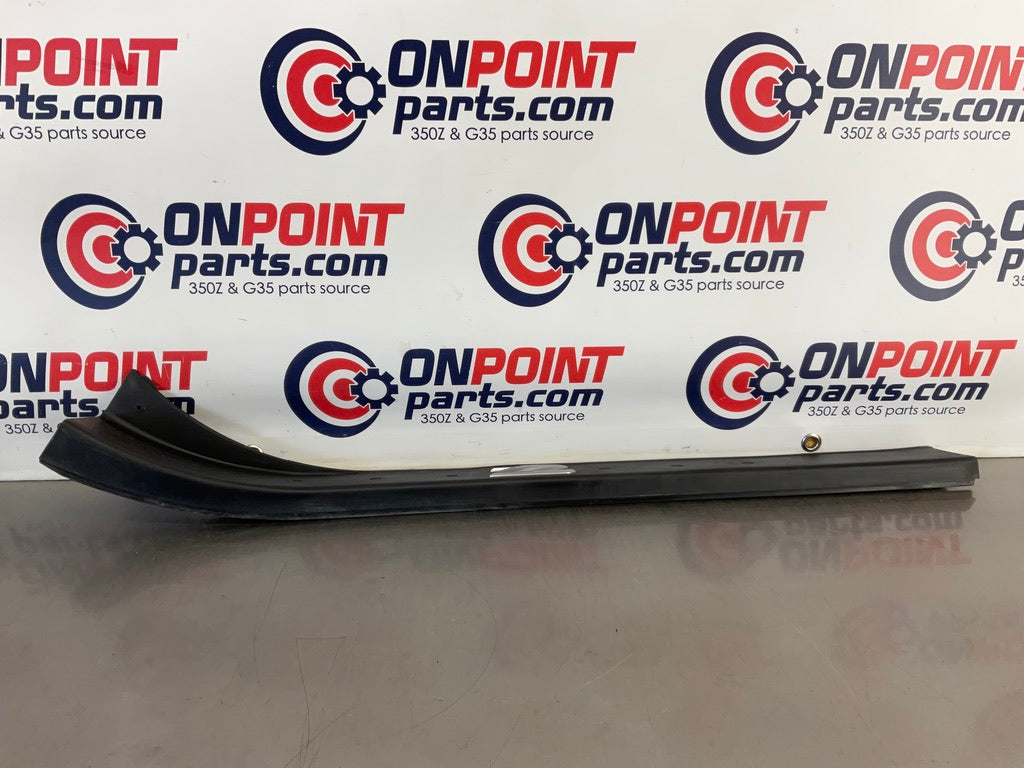 2008 Nissan 350Z Passenger Right Door Threshold Kickplate Trim 769B0 OEM 13BASD7 - On Point Parts Inc