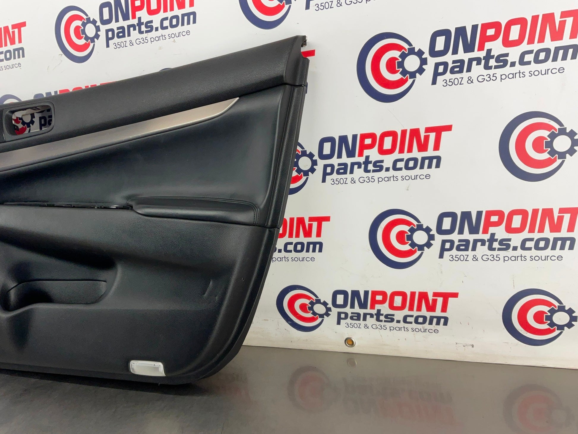 2013 Infiniti G37 Sedan Passenger Right Front Interior Door Panel OEM 12BCGE8 - On Point Parts Inc