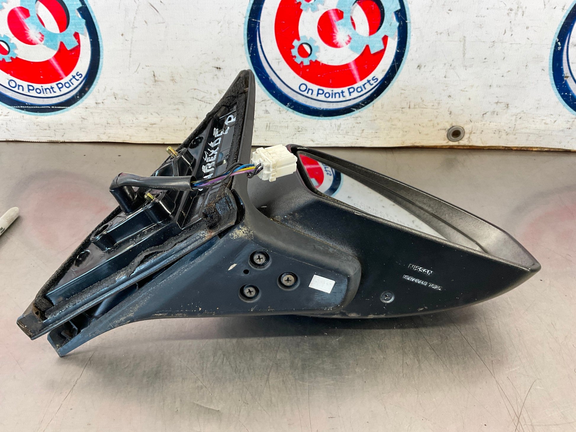 2006 Infiniti G35 Passenger Right Power Side View Mirror Assembly OEM 24BEXDE - On Point Parts Inc