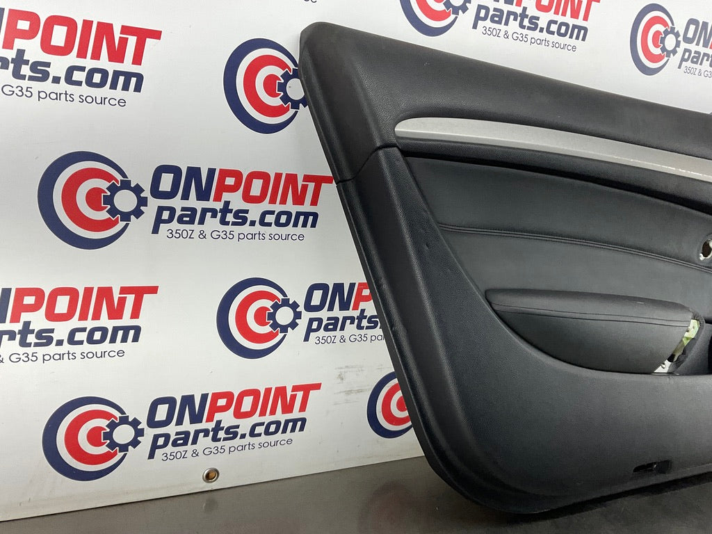 2008 Infiniti G37 Driver Left Interior Door Panel Trim OEM 21BAXD8 - On Point Parts Inc