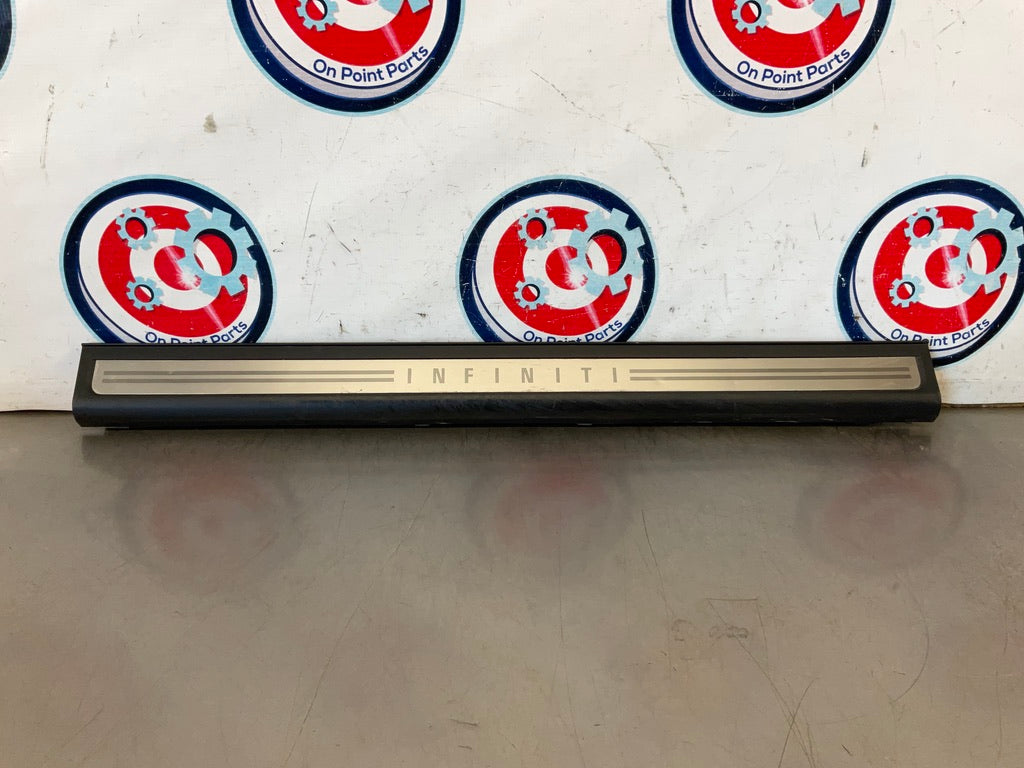 2007 Infiniti G35 Driver Left Door Threshold Kick Plate OEM 23BDFD7 - On Point Parts Inc