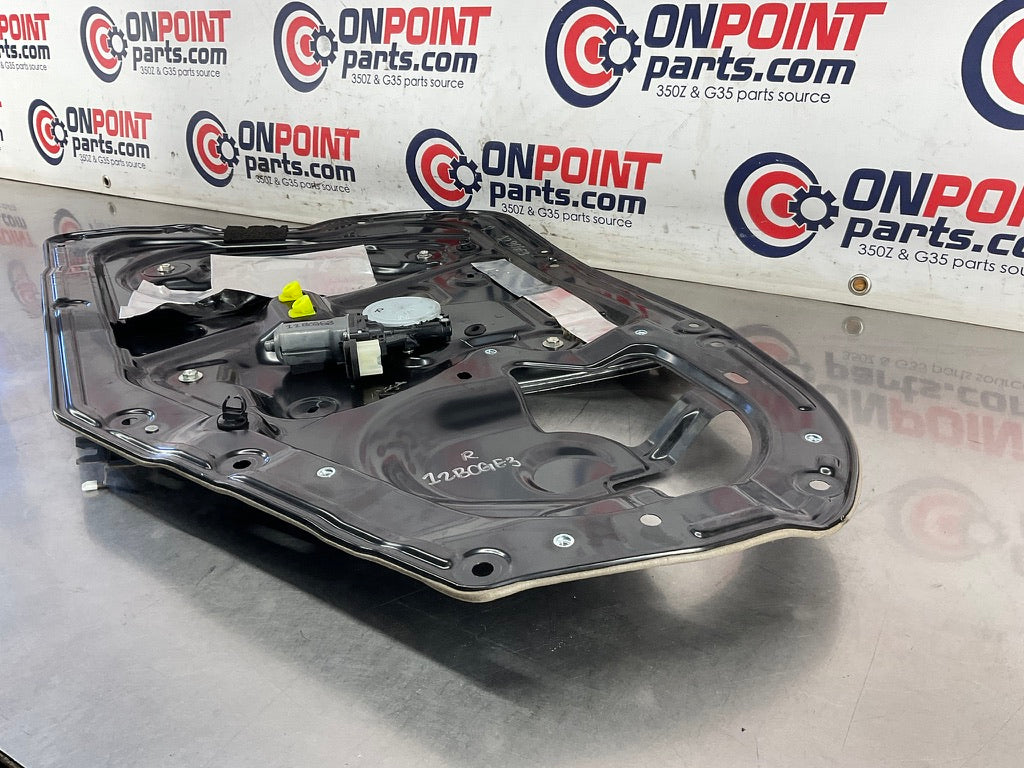 2013 Infiniti G37 Sedan Passenger Right Front Window Regulator Motor OEM 12BCGE3 - On Point Parts Inc