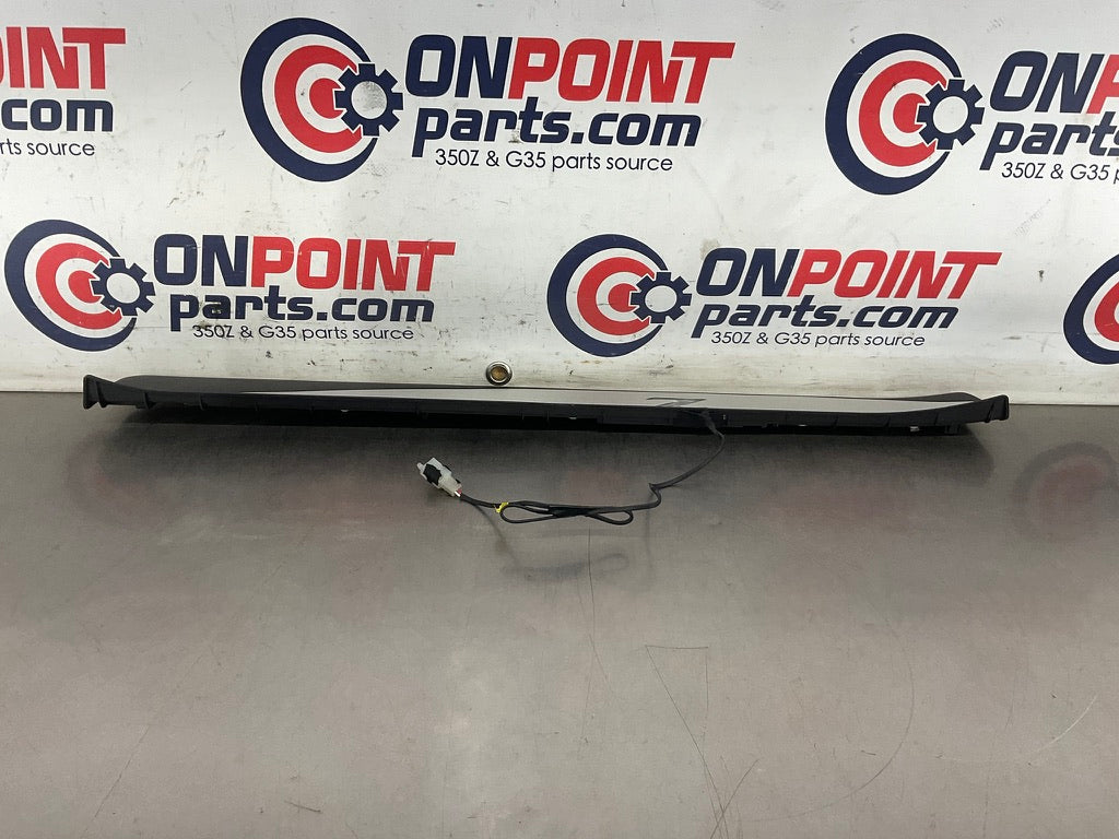 2016 Nissan 370Z Passenger Right Illuminated Door Threshold Plate OEM 11BB9D7 - On Point Parts Inc