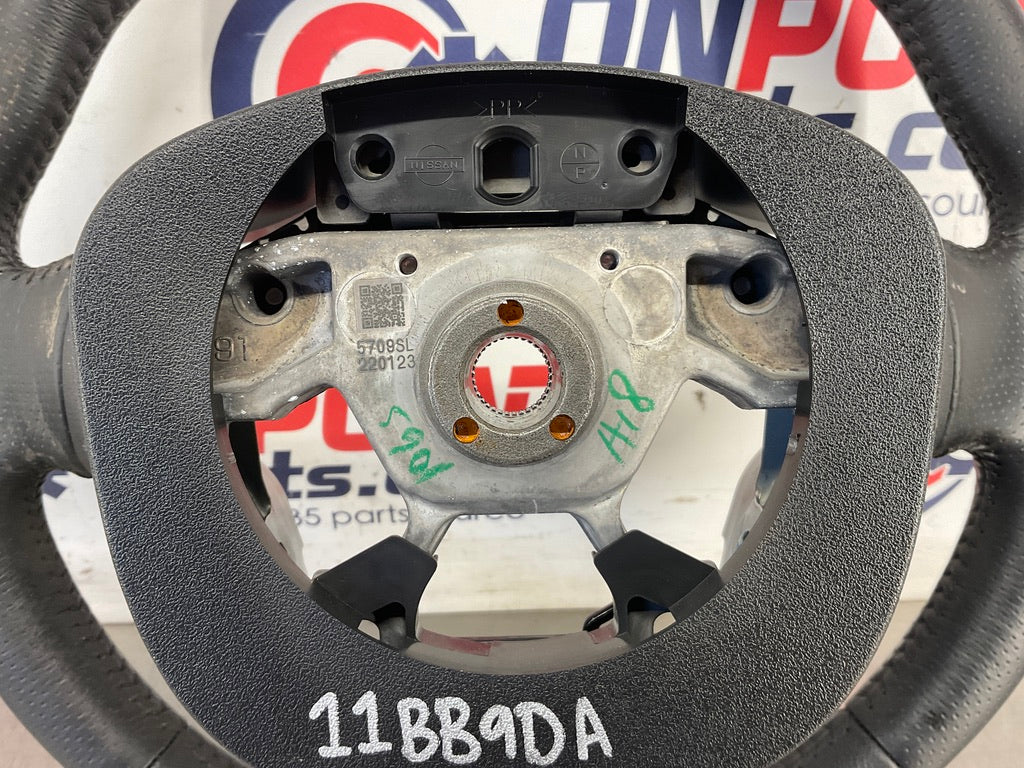 2016 Nissan 370Z Leather Steering Wheel 48430 OEM 11BB9DA - On Point Parts Inc