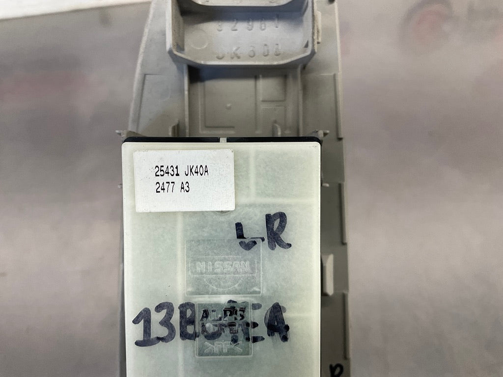 2008 Infiniti G35 Sedan Driver Left Rear Window Switch 25431 OEM 13BC4EA - On Point Parts Inc