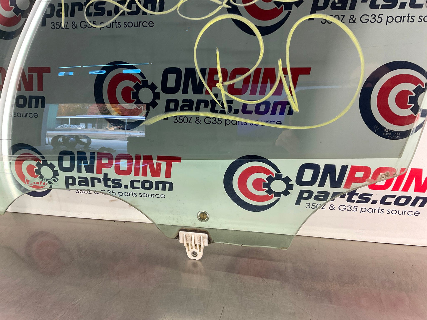 2006 Infiniti G35 Sedan Driver Left Front Tinted Door Window Glass OEM 25BJ1D1 - On Point Parts Inc