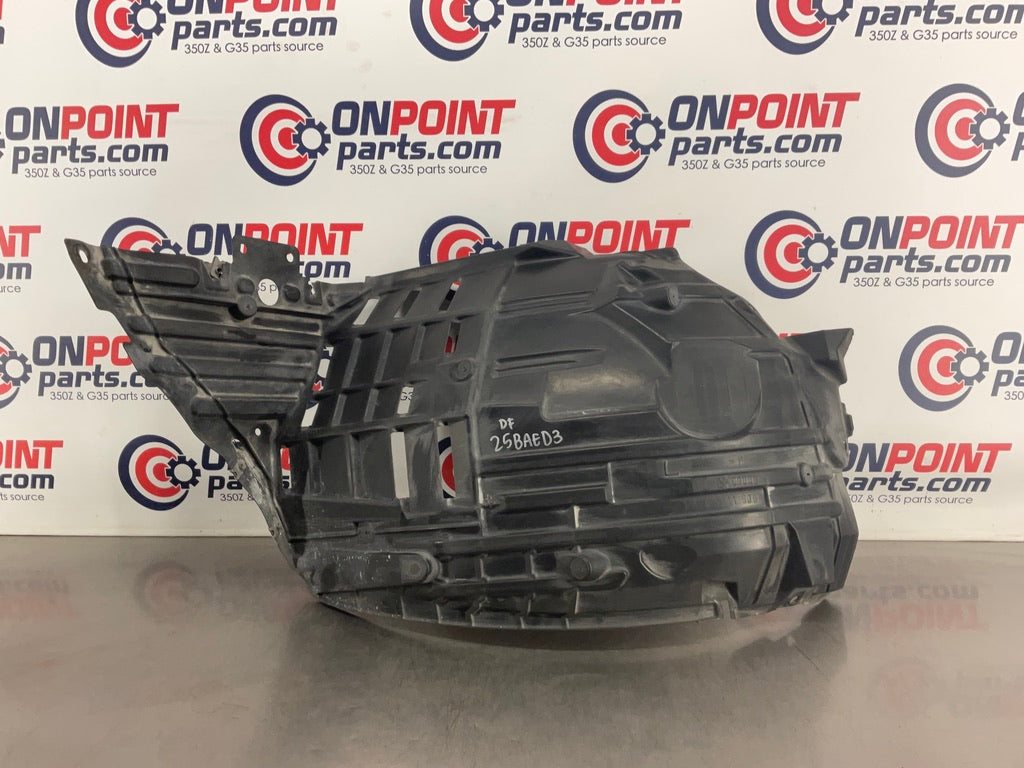 2005 Nissan 350Z Driver Left Front Fender Liner Well Splash Guard OEM 25BAED3 - On Point Parts Inc