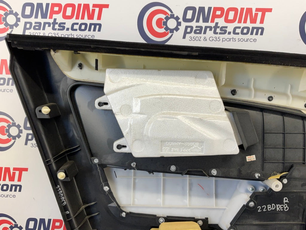 2003 Infiniti G35 Passenger Right Interior Door Panel 80900 OEM 22BDRE8 - On Point Parts Inc