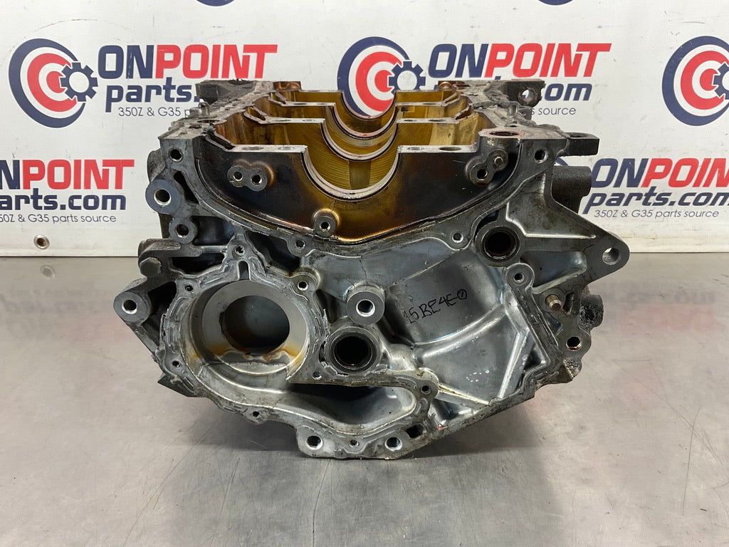 2004 Infiniti G35 VQ35DE Engine Block with Crank Shaft Bearing Caps  OEM 15BE4E0 - On Point Parts Inc