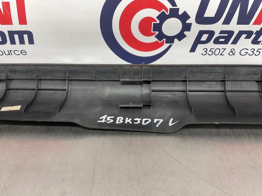 2009 Nissan 370Z Driver Left Interior Door Threshold Sill Trim 769B5 OEM 15BKJD7 - On Point Parts Inc
