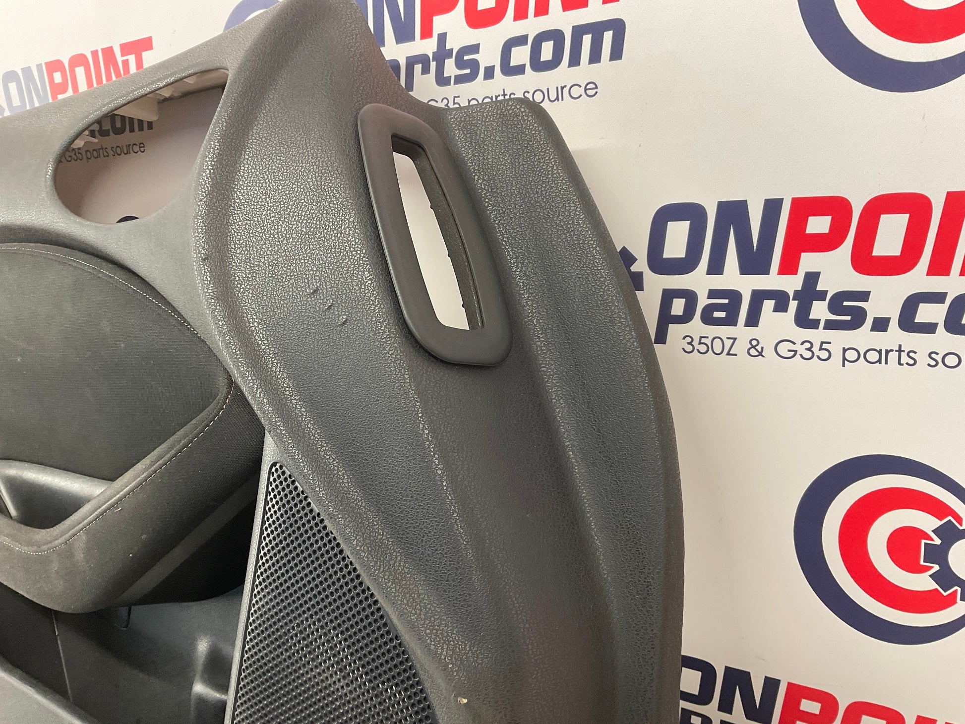 2009 Nissan 370Z Driver Left Interior Door Panel OEM 15BKJD8 - On Point Parts Inc