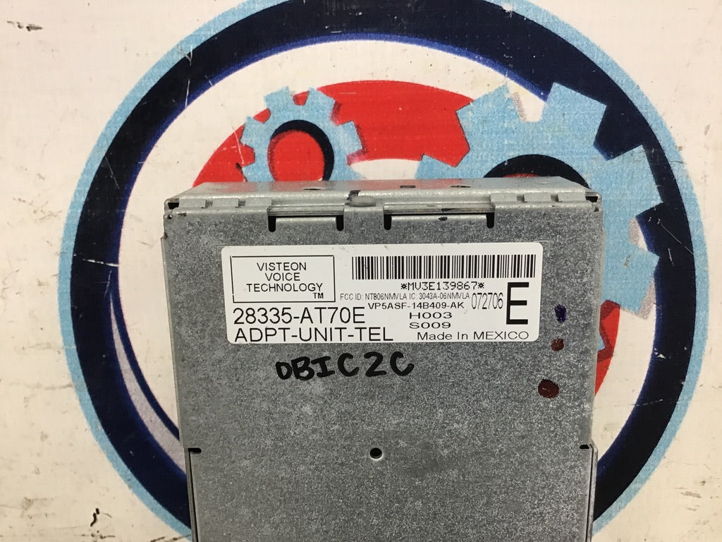 2007 Infiniti G35 ADPT Unit Telephone Adaptive Unit Bluetooth 28335 OEM 0BI2CC - On Point Parts Inc
