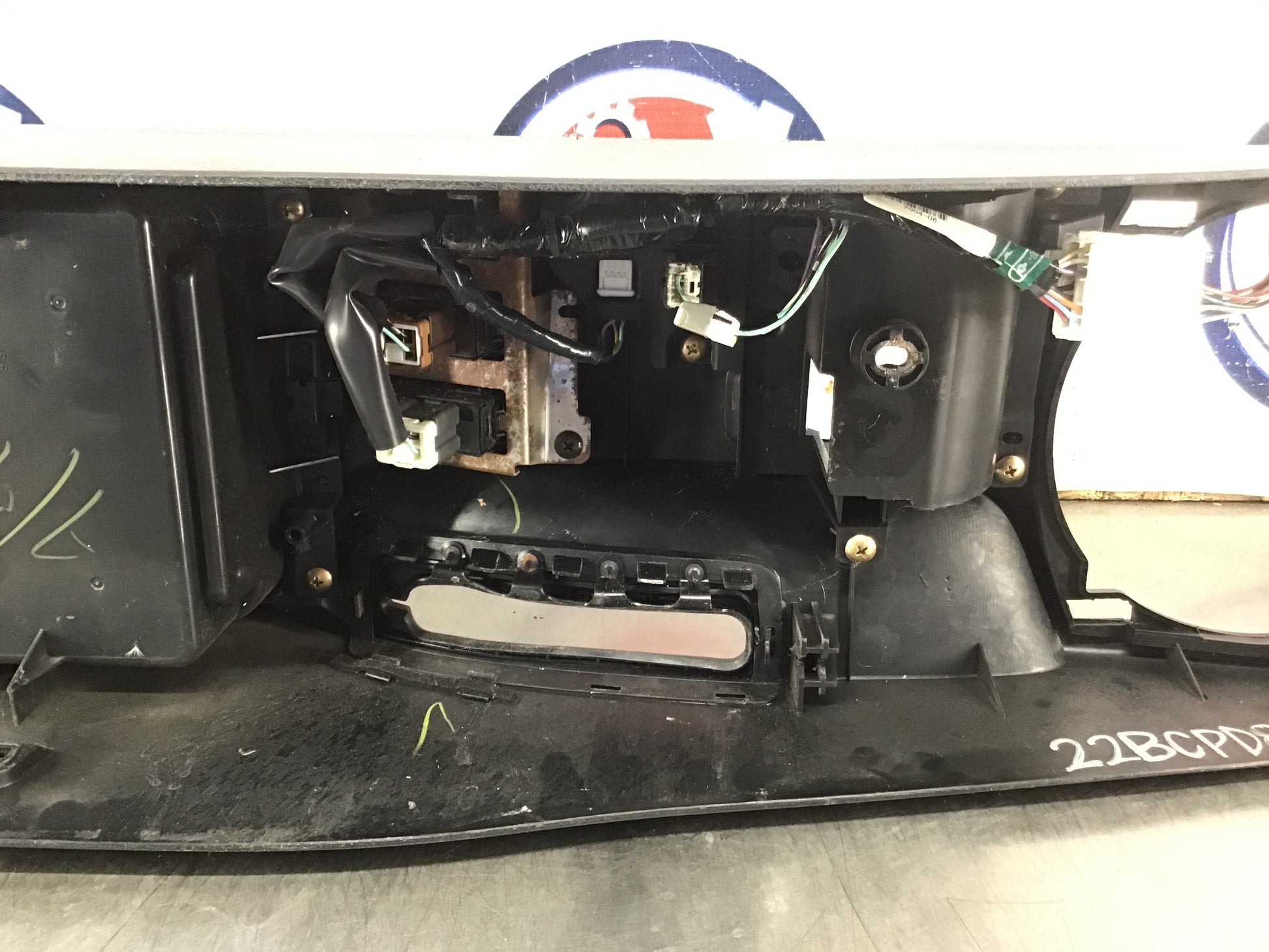 2004 Nissan 350Z Center Console Heated Seat Control Hazard Switch OEM 22BCPD8 - On Point Parts Inc