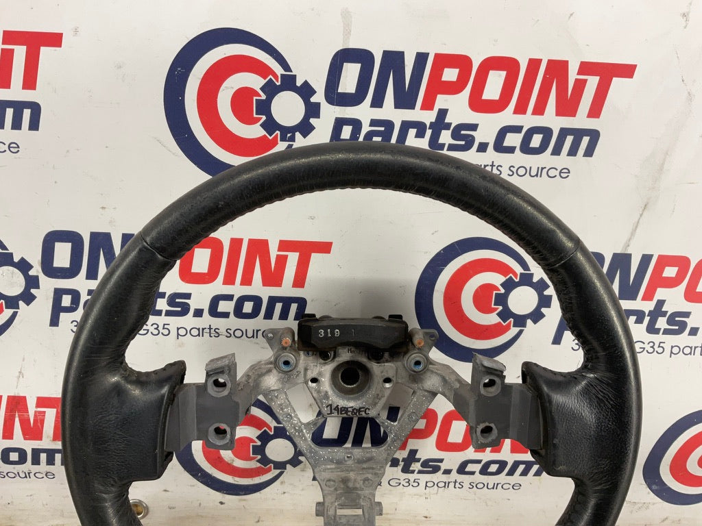 2004 Nissan 350Z Leather Steering Wheel OEM 14BEQEC - On Point Parts Inc