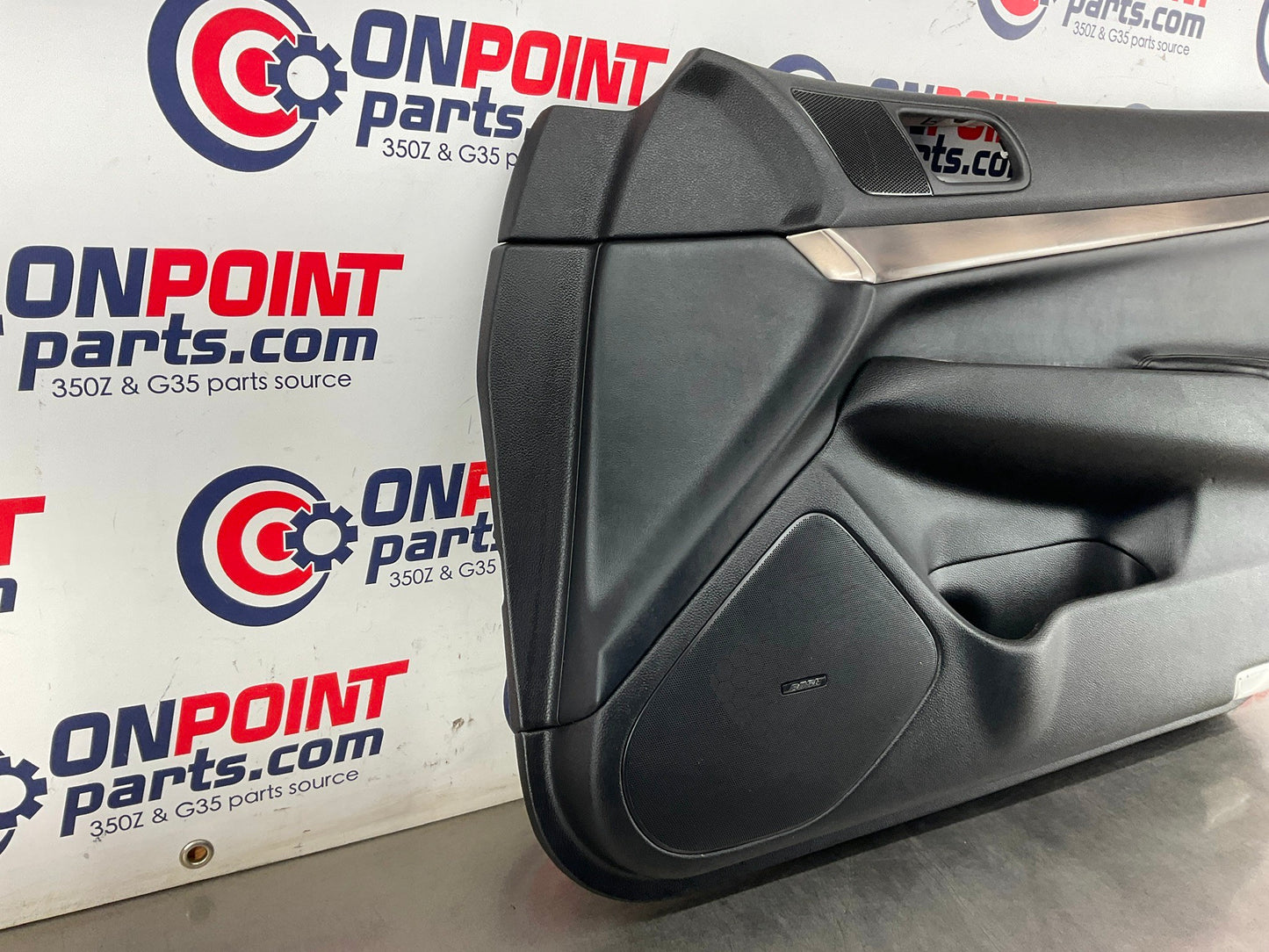 2013 Infiniti G37 Sedan Passenger Right Front Interior Door Panel OEM 12BCGE8 - On Point Parts Inc