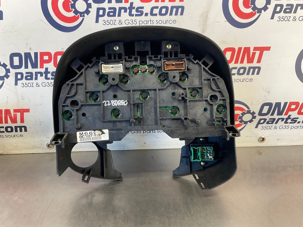 2003 Infiniti G35 Speedometer Instrument Gauge Cluster 229k Auto AT OEM 22BDREC - On Point Parts Inc