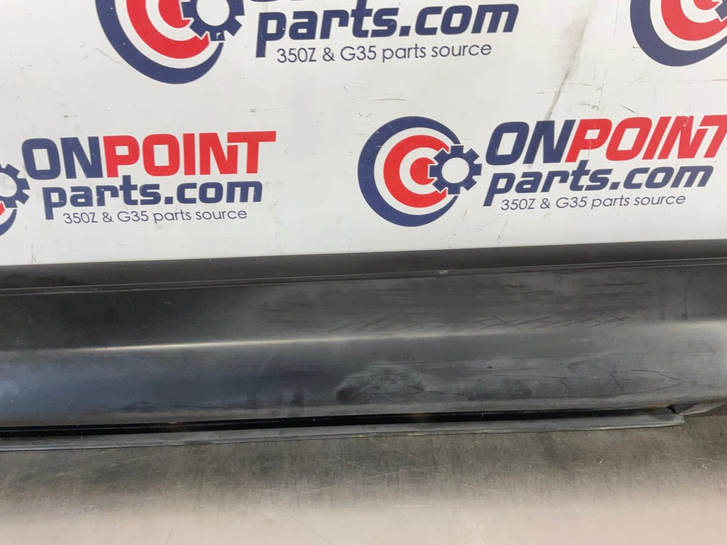 2004 Infiniti G35 Sedan Driver Left Rocker Panel Side Skirt OEM 15BE4E5 - On Point Parts Inc