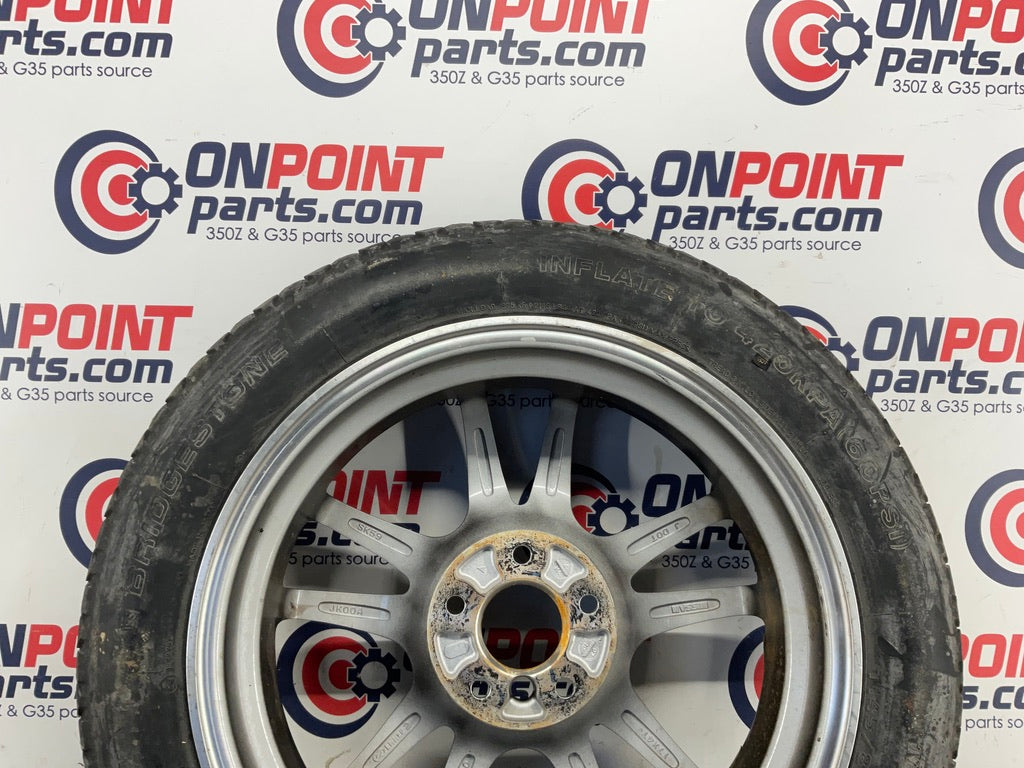 2008 Infiniti G35 Bridgestone Spare Tire 145/80D17 OEM 13BC4E0 - On Point Parts Inc