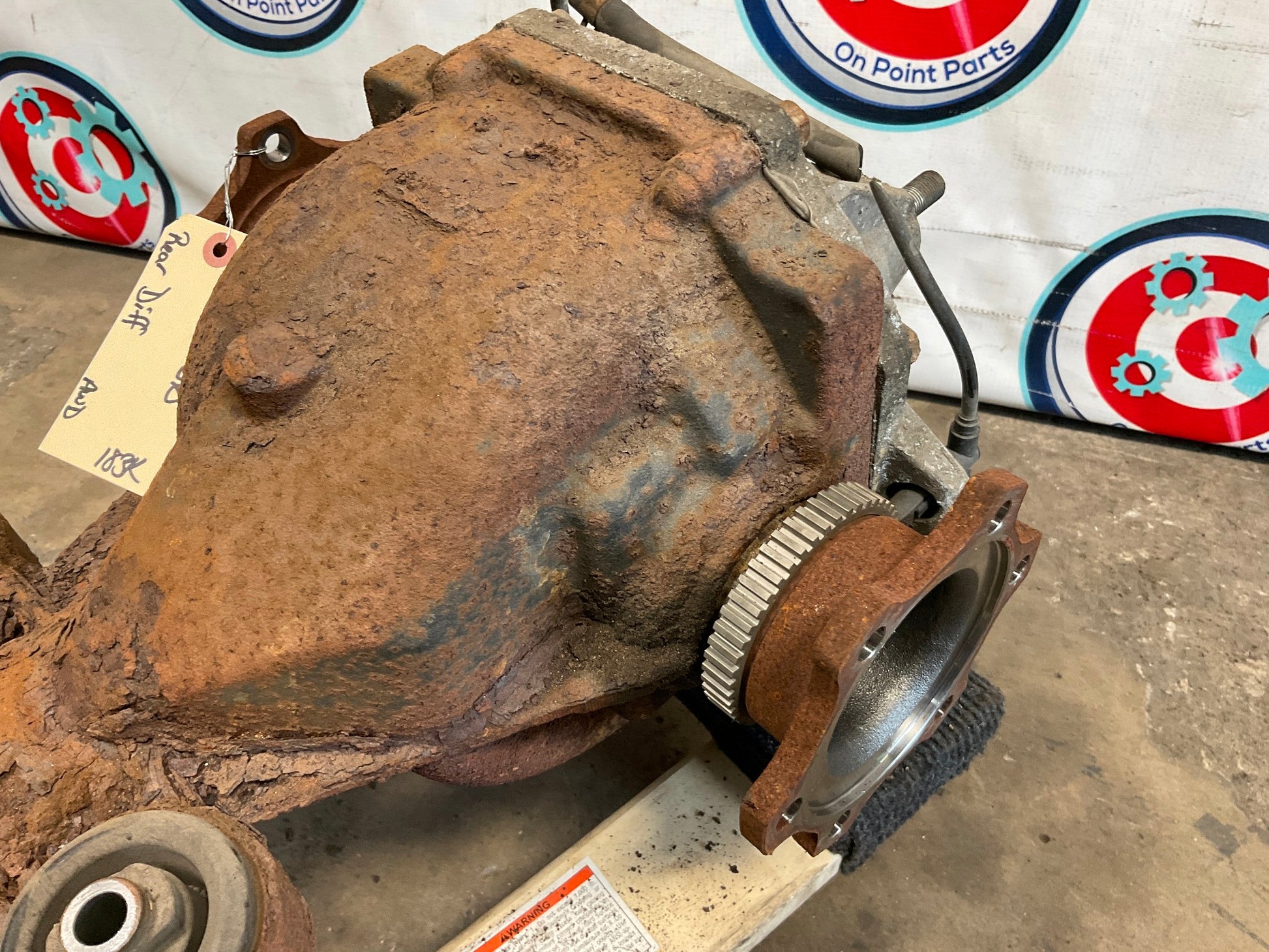 2010 Infiniti G37 Open Differential Rear End 183k OEM 22BHYD0 - On Point Parts Inc