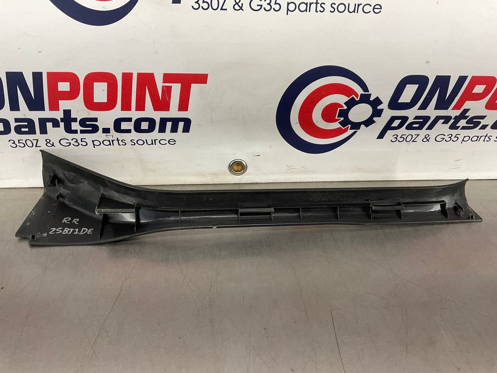 2006 Infiniti G35 Sedan Passenger Right Rear Door Sill Trim 76953 OEM 25BJ1DE - On Point Parts Inc