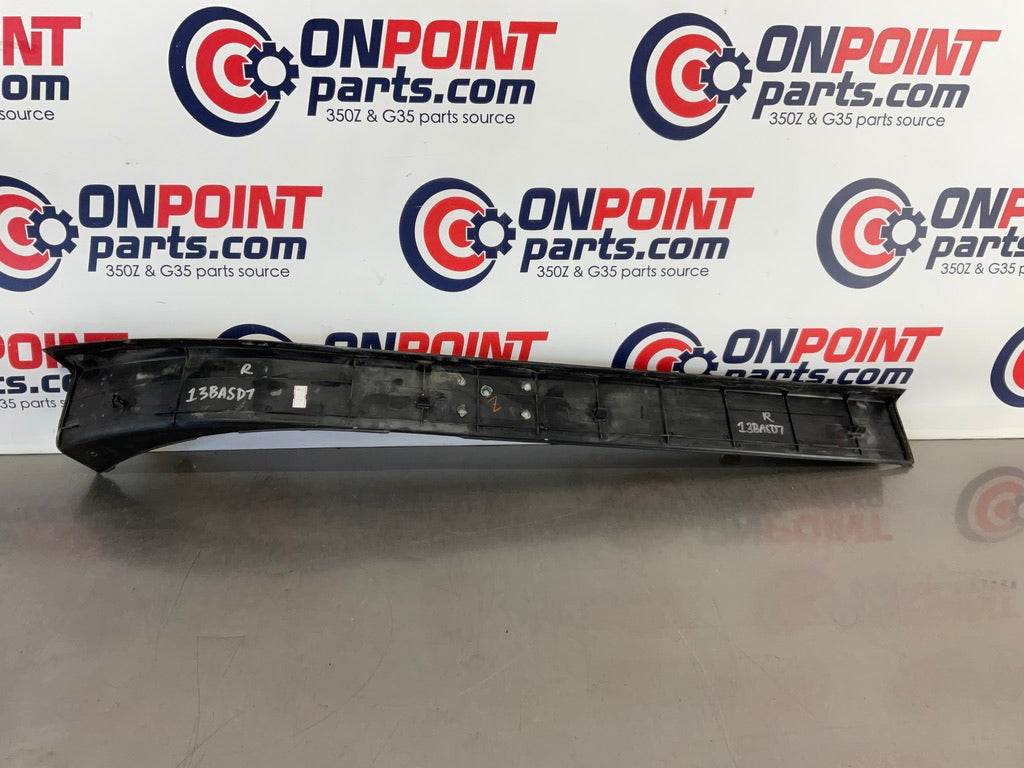 2008 Nissan 350Z Passenger Right Door Threshold Kickplate Trim 769B0 OEM 13BASD7 - On Point Parts Inc