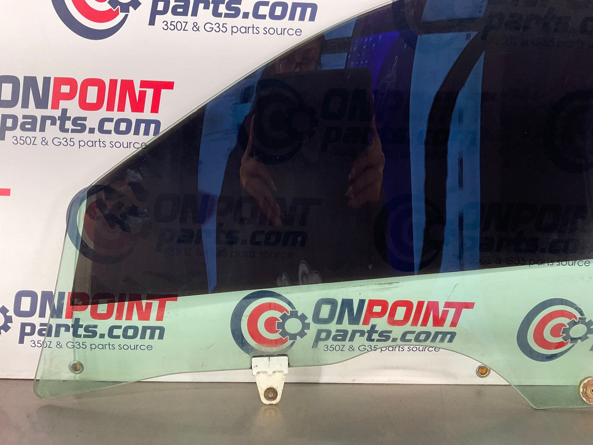 2003 Infiniti G35 Passenger Right Door Tinted Window Glass OEM 11BJRD1 - On Point Parts Inc