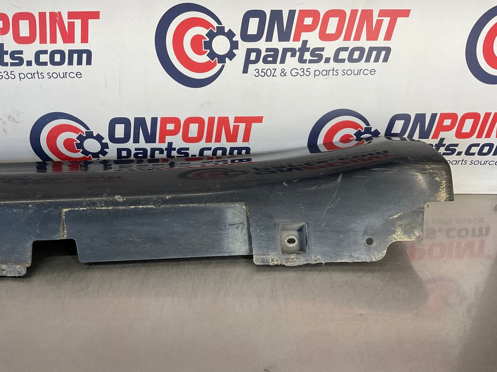 2005 Infiniti G35 Passenger Right Rocker Panel Side Skirt OEM 24BFFE5 - On Point Parts Inc