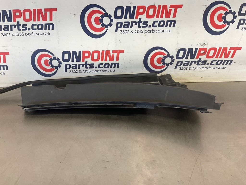 2012 Nissan 370Z Windshield Wiper Hood Cowl 66862 66863 OEM 24BDME3 - On Point Parts Inc