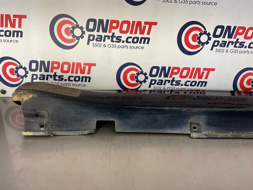 2005 Infiniti G35 Passenger Right Rocker Panel Side Skirt OEM 24BFFE5 - On Point Parts Inc
