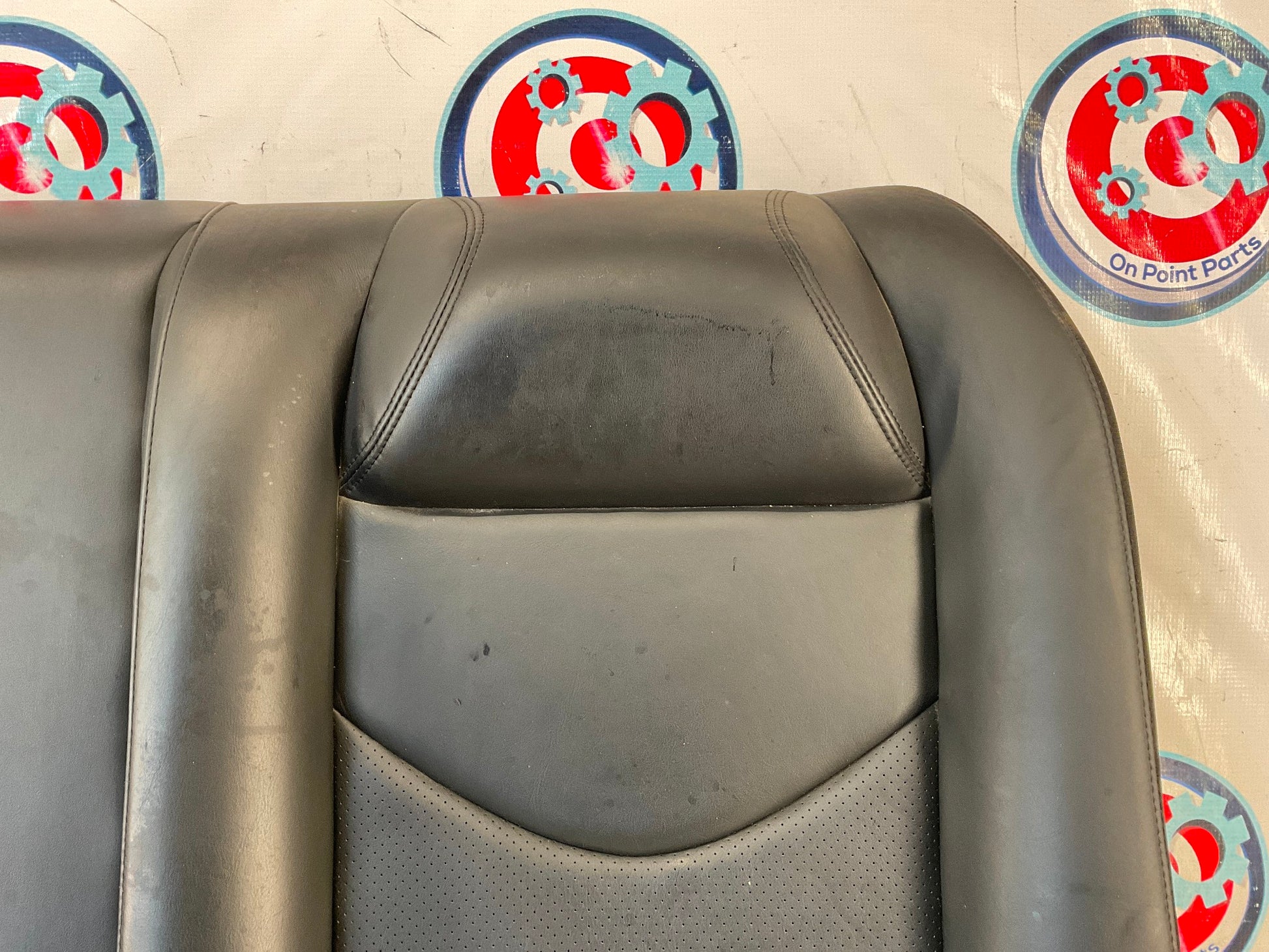 2010 Infiniti G37 Rear Upper Leather Seat Backrest Cushion OEM 22BHYD9 - On Point Parts Inc