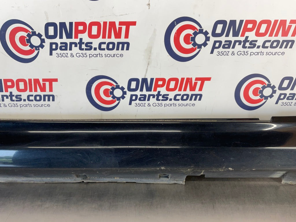 2005 Infiniti G35 Passenger Right Rocker Panel Side Skirt OEM 24BFFE5 - On Point Parts Inc