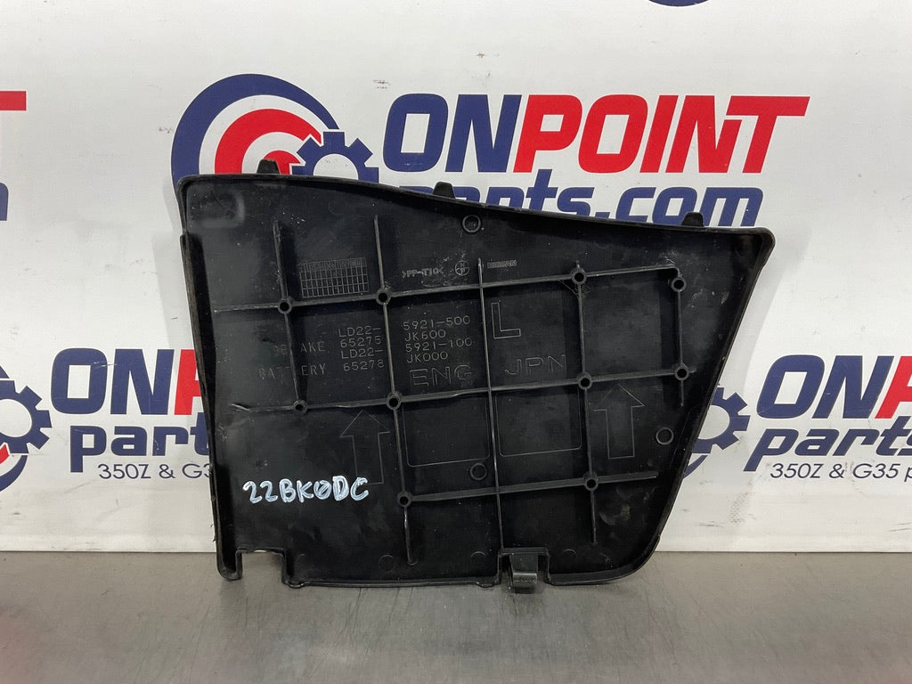 2008 Infiniti G37 Brake Fluid Cover Trim 65275 OEM 22BK0DC - On Point Parts Inc