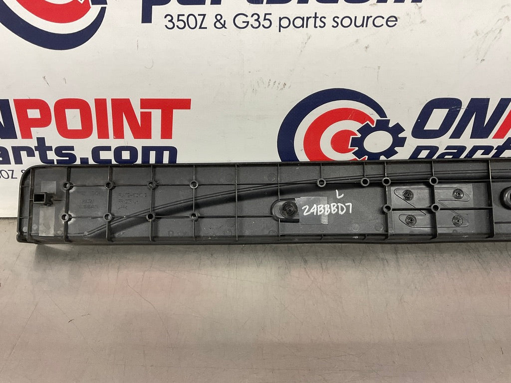 2010 Nissan 370Z Driver Left Door Threshold Kick Plate Trim 769B1 OEM 24BBBD7 - On Point Parts Inc