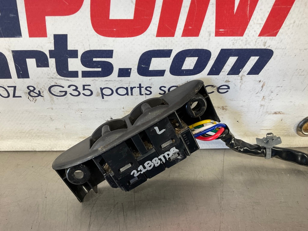 2006 Nissan 350Z Driver Left Seat Switches 87066 OEM 21BBJDA - On Point Parts Inc