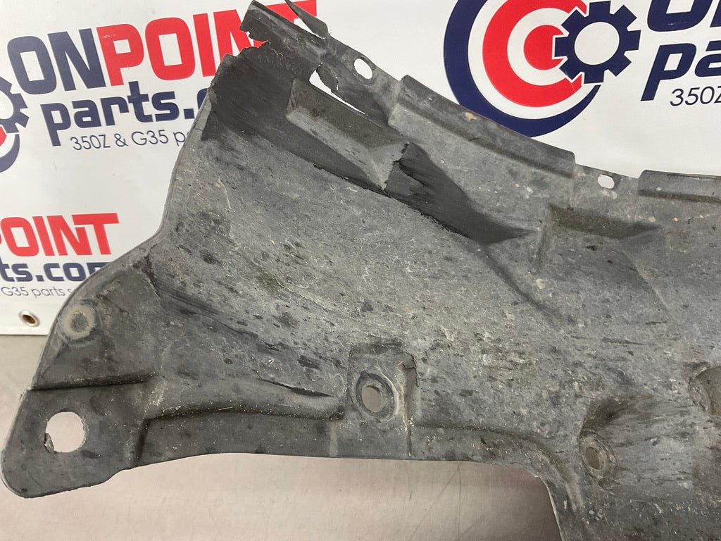 2009 Nissan 370Z Driver Left Inner Fender Liner Splash Guard OEM 15BKJD3 - On Point Parts Inc