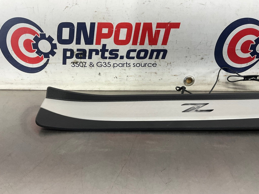 2016 Nissan 370Z Passenger Right Illuminated Door Threshold Plate OEM 11BB9D7 - On Point Parts Inc