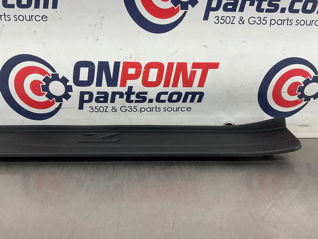 2010 Nissan 370Z Driver Left Door Threshold Kick Plate Trim 769B1 OEM 24BBBD7 - On Point Parts Inc
