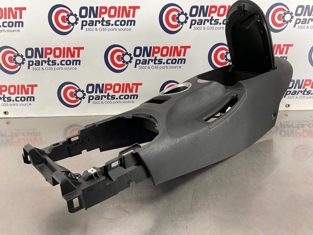 2009 Nissan 370Z Center Console Storage Cubby Armrest Manual OEM 15BKJD8 - On Point Parts Inc